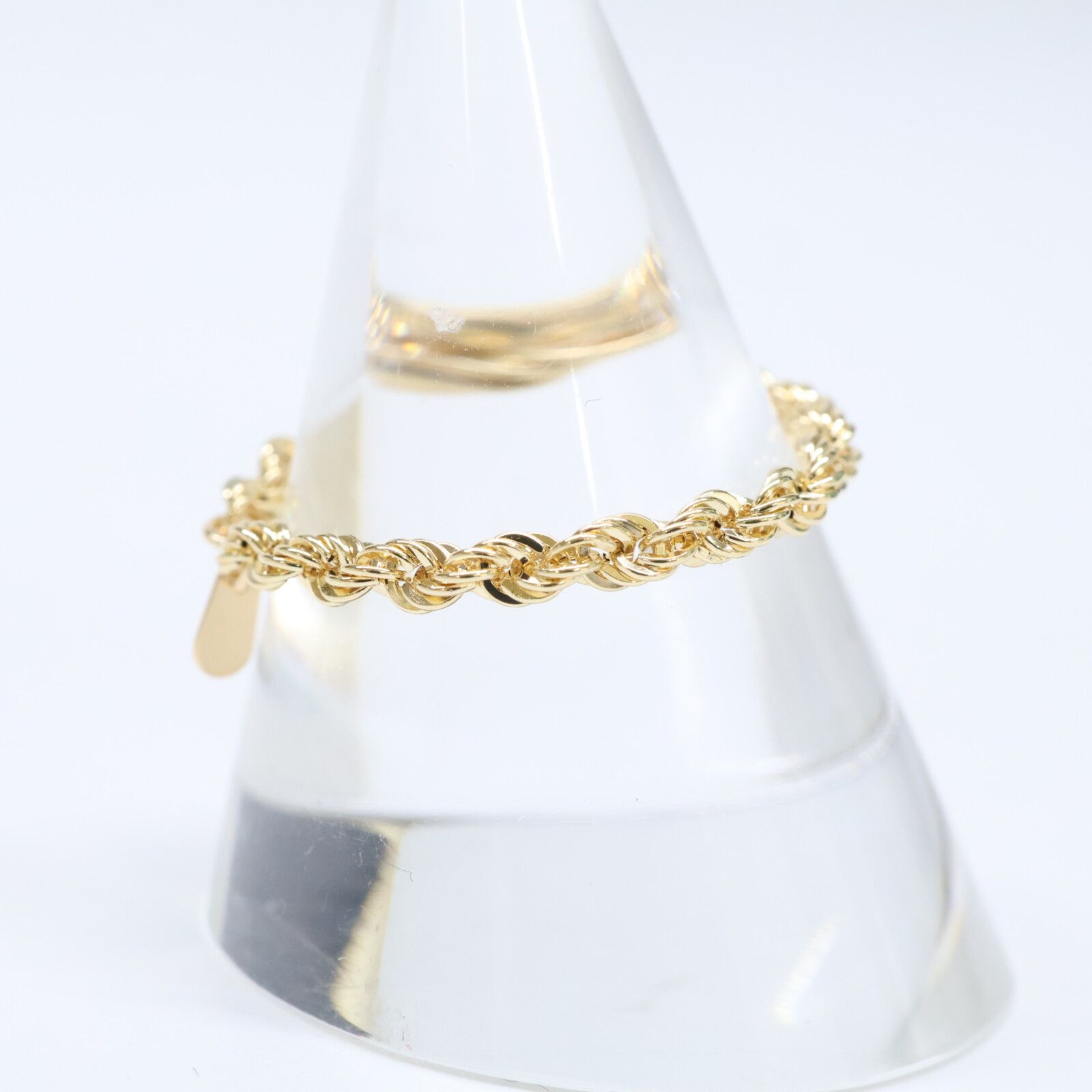 L&Co. エルアンドコー 【美品】K18 ツイスト チェーン 9号 Jewel