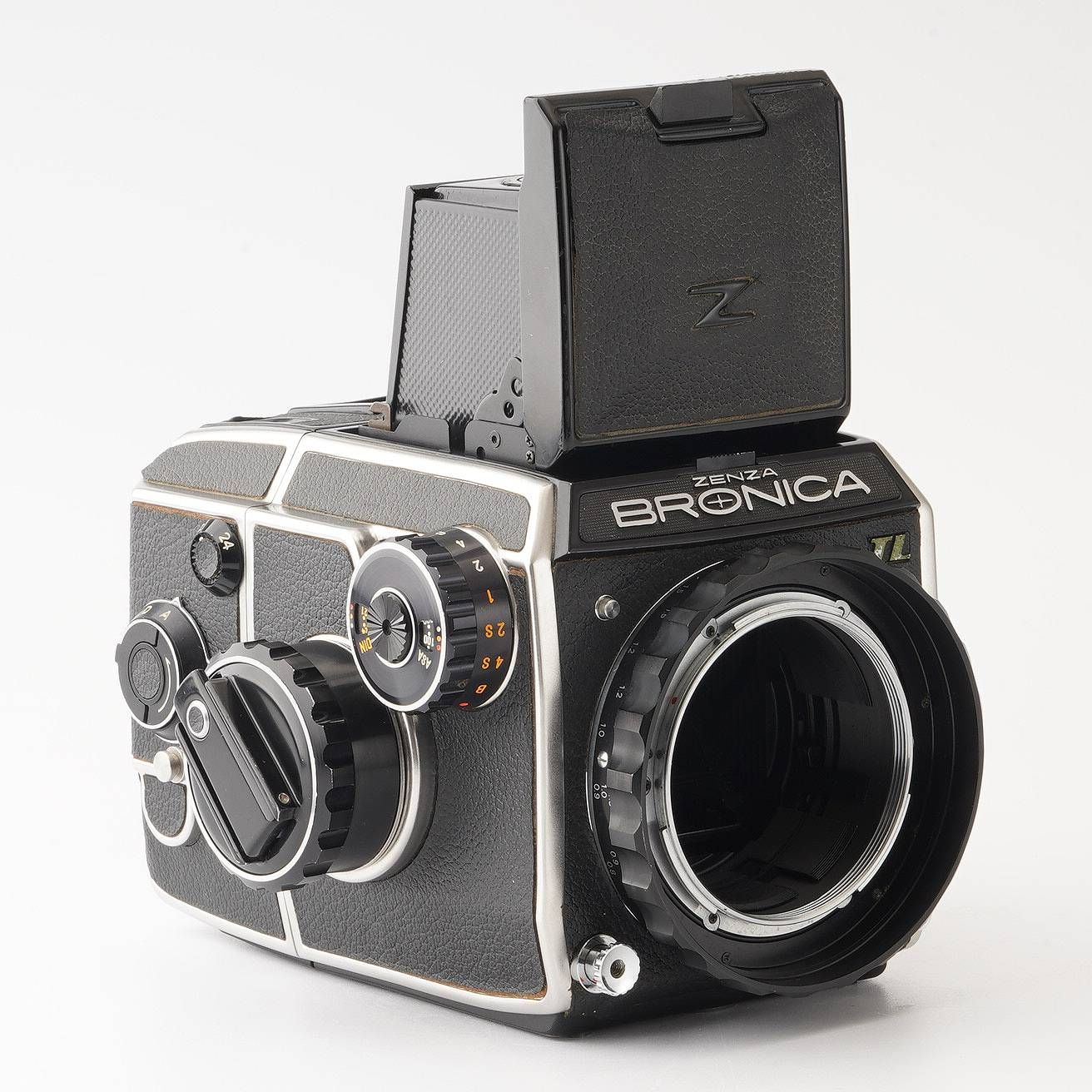 美品♪☆完全動作品です!!☆ ZENZA BRONICA EC-TL #6371 ゼンザブロニカ Zenza Bronica EC-TL / Nikon NIKKOR P.C 75mm