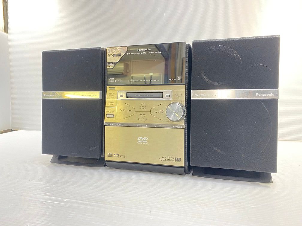panasonic sa-pm900dvd コンポ 説明書 リモコンあり Panasonic SC