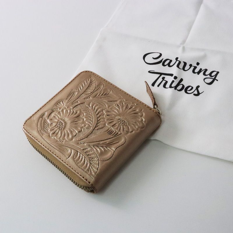 美品 CARVING TRIBES カービングトライブス B.C.Wallet MINI ボックス