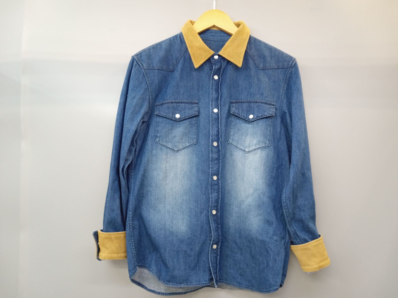 UVERworld カエル刺繍 デニムシャツ FC限定 サイズM ウーバーワールド