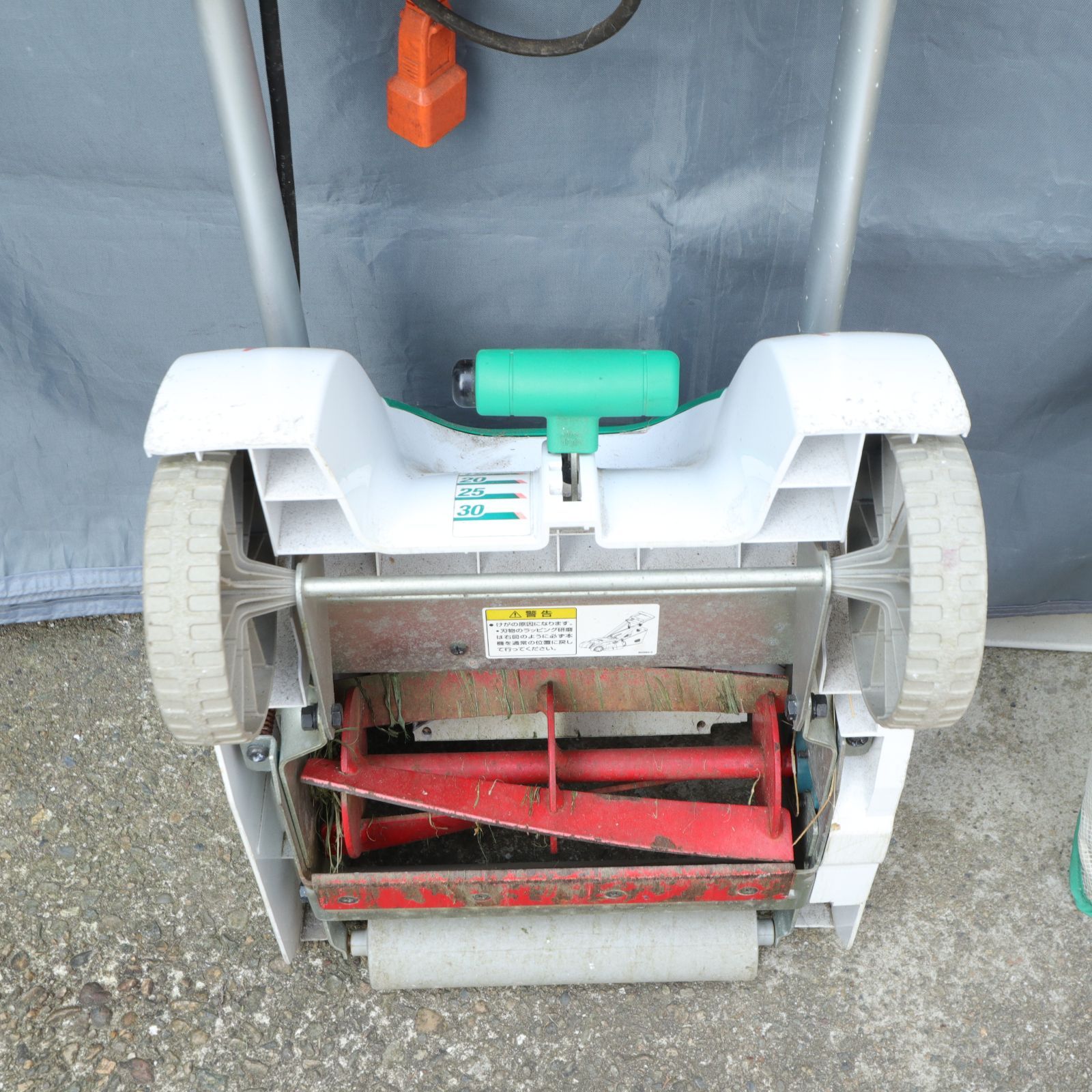 動作確認済/収納袋に難あり/現状渡し】Makita/マキタ 230mm 芝刈