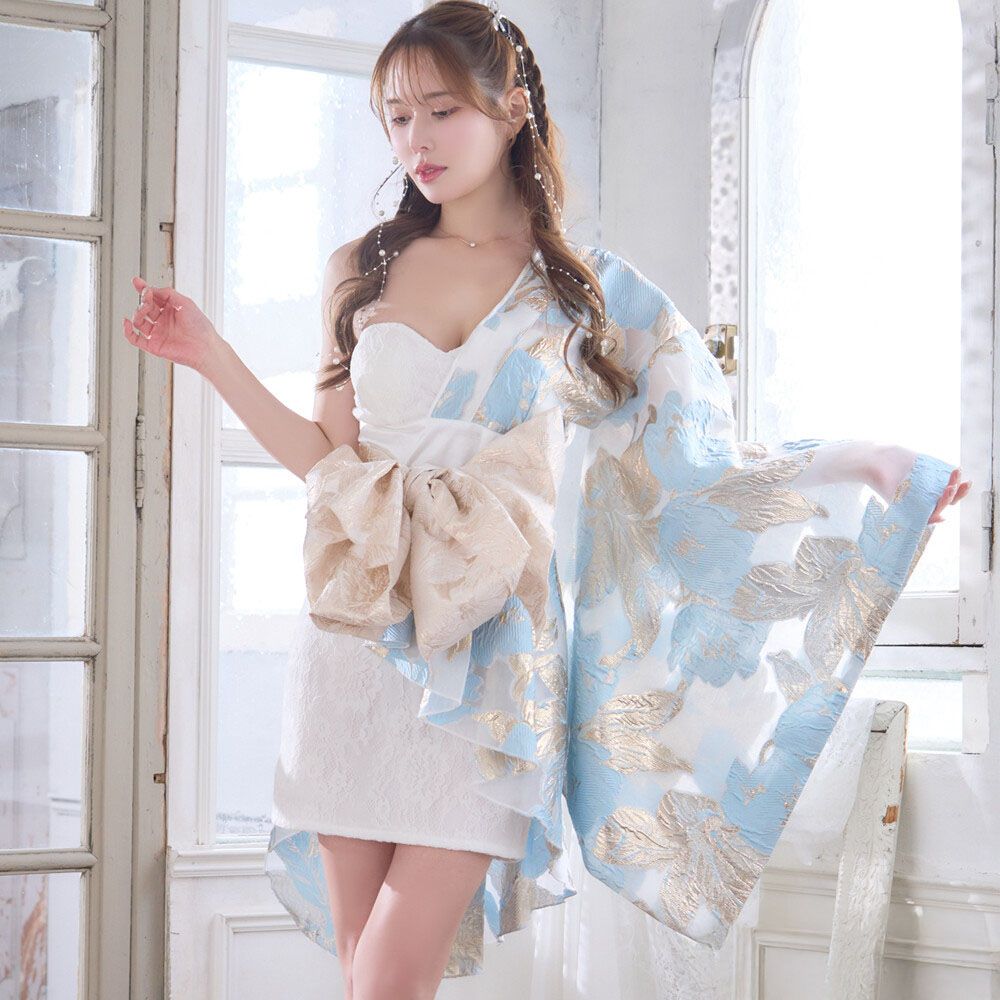 着物ミニドレス