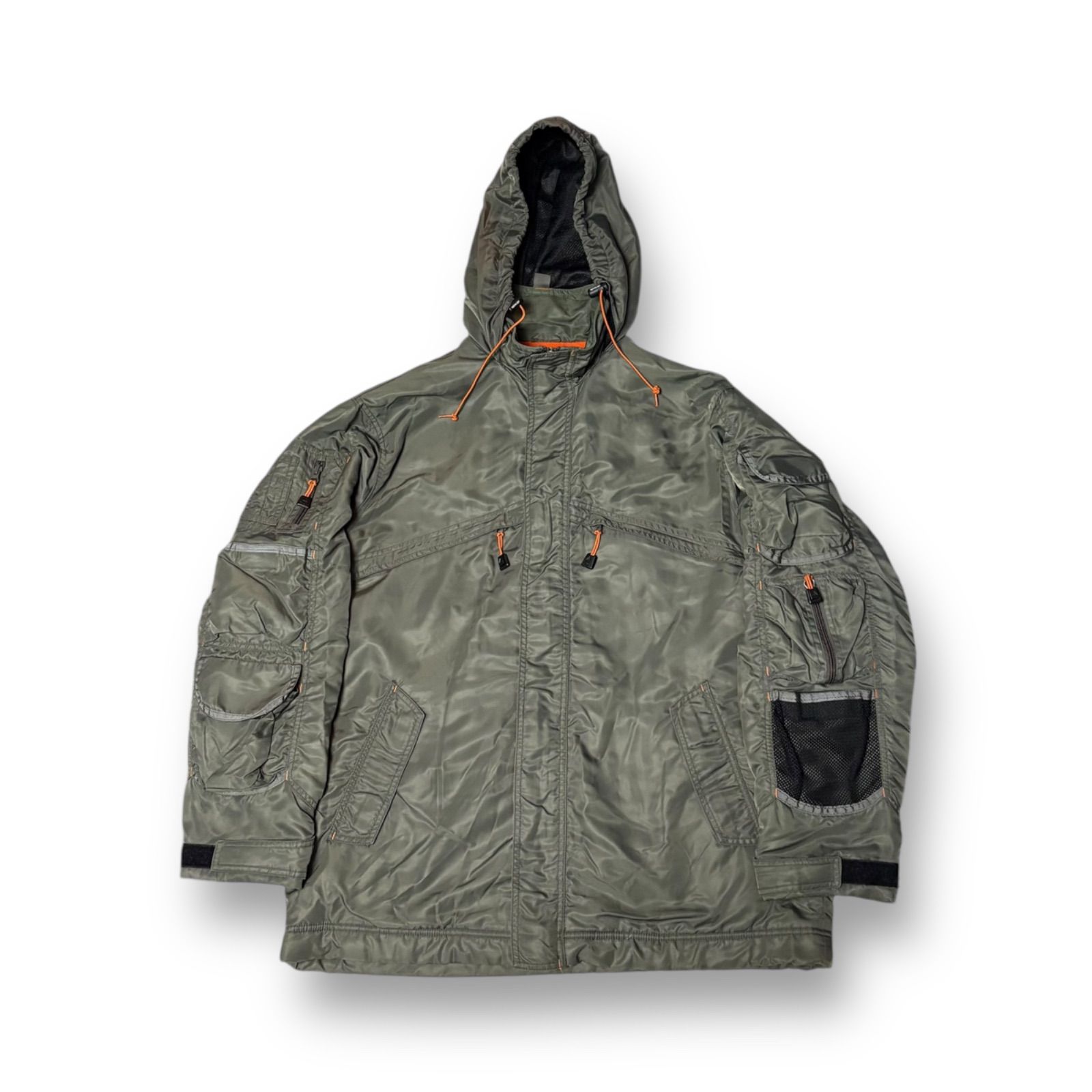 airwalk 90s-00s テック Y2K マルチポケットナイロンジャケット 【公式