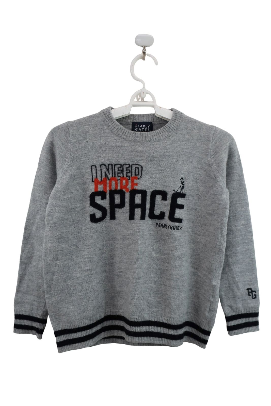美品】PEARLY GATES(パーリーゲイツ) セーター グレー レディース 0