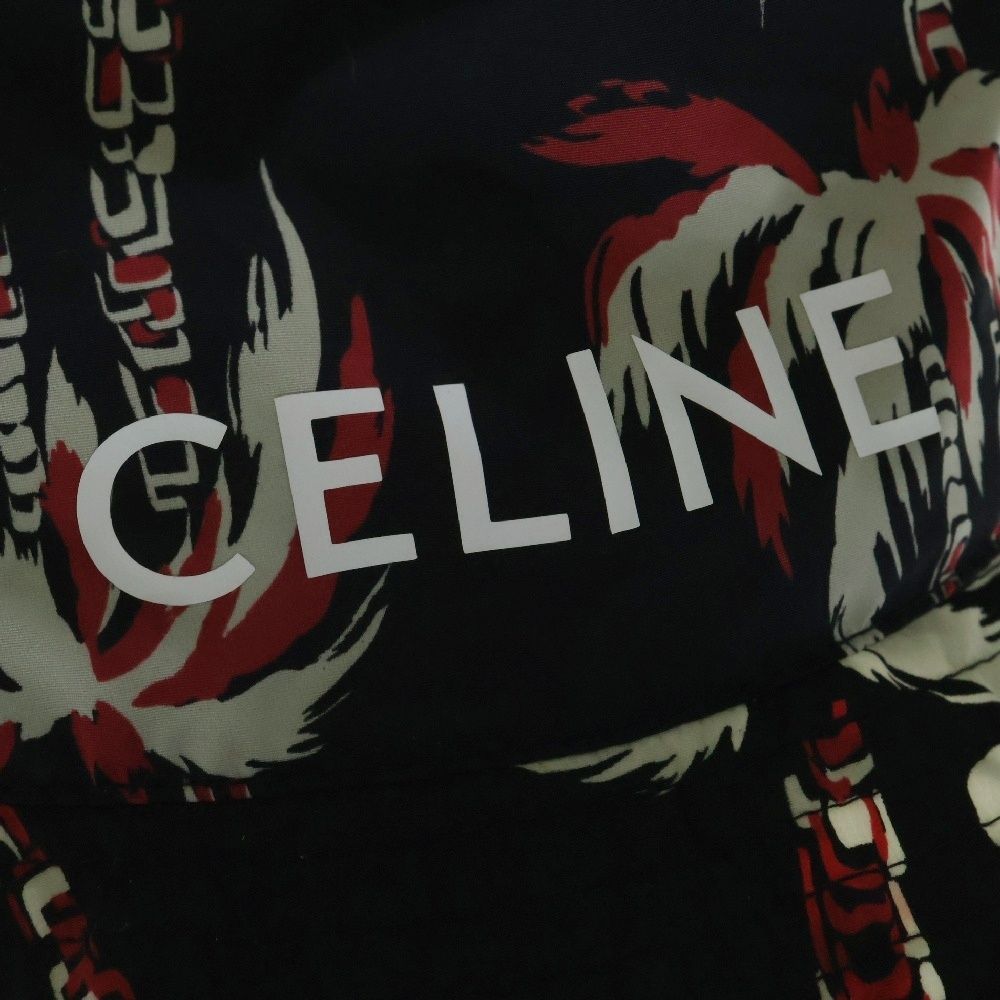 CELINE (セリーヌ) ベスト パームツリー ロゴプリント 総柄バケット