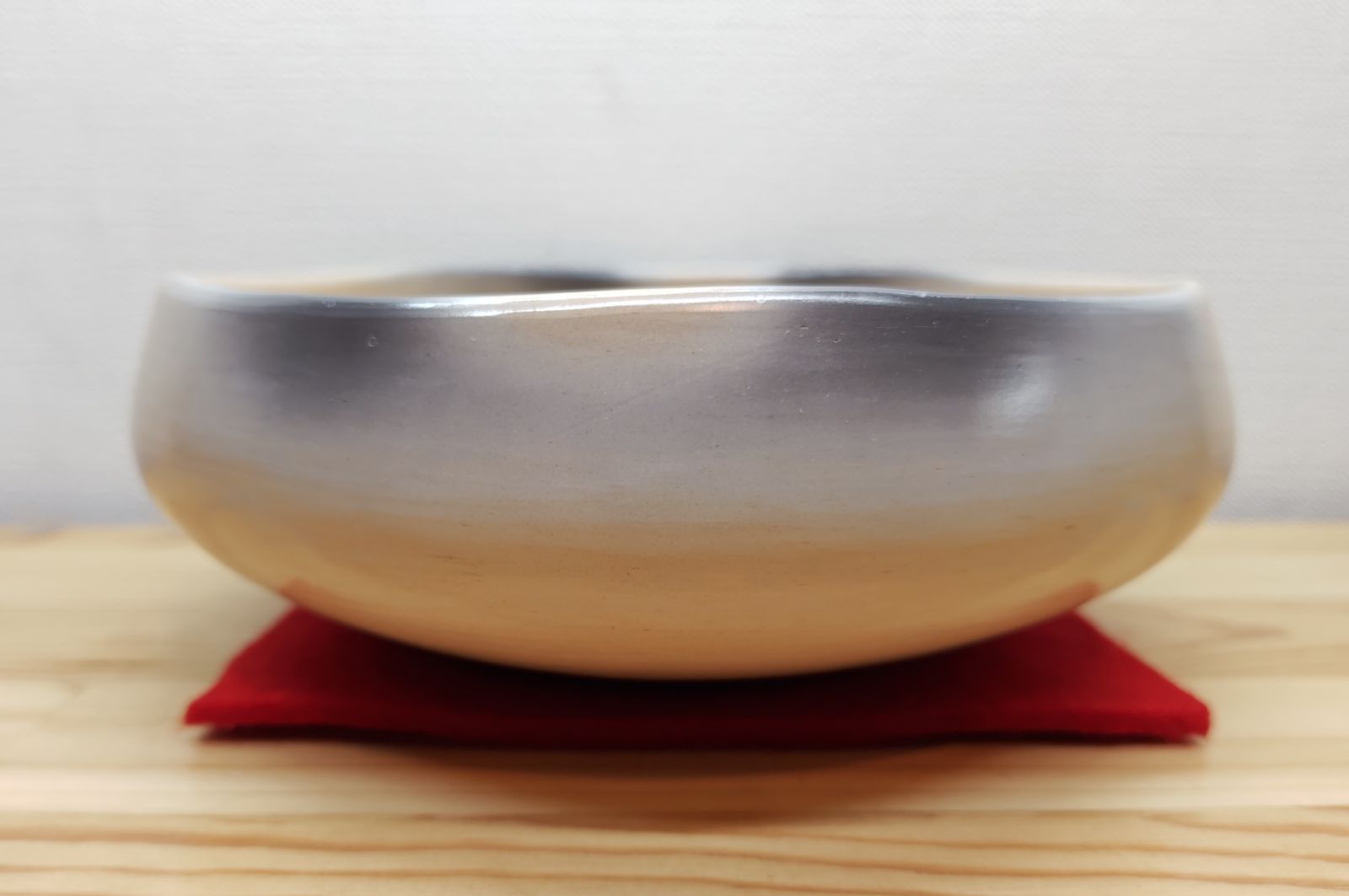 逢絢亭 茶道具 灰器 京焼 雲華焼 風炉用 桂窯 寄神崇白 共箱入り