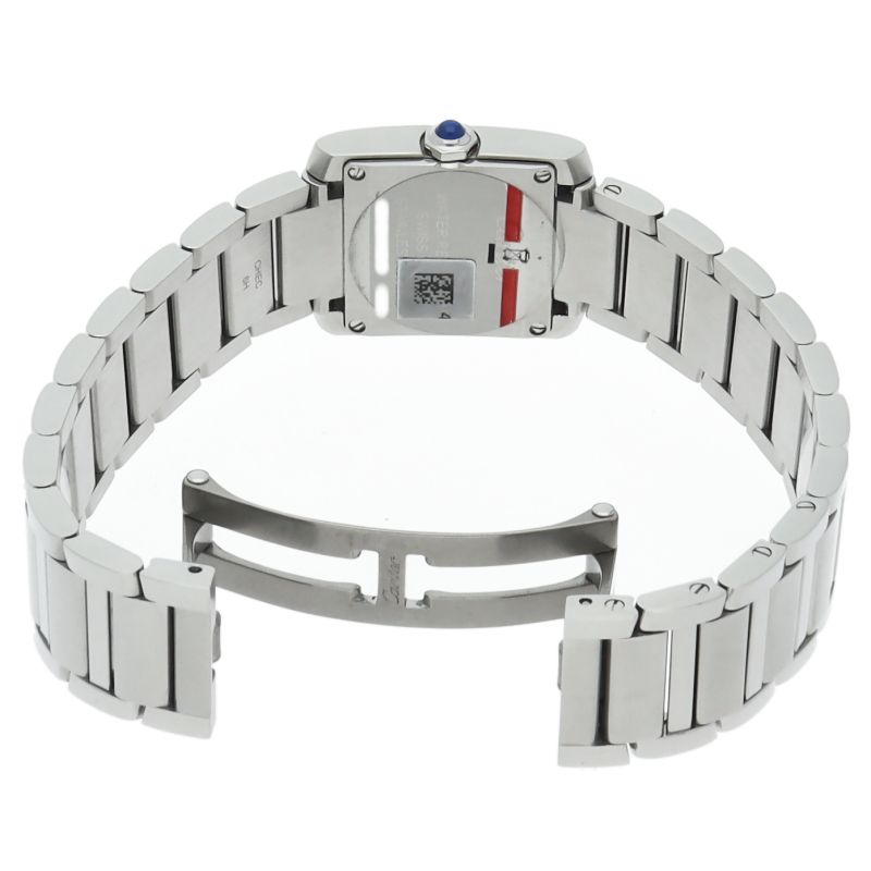 カルティエ タンクフランセーズSM ウォッチ WSTA0065 箱 保証書 SS  