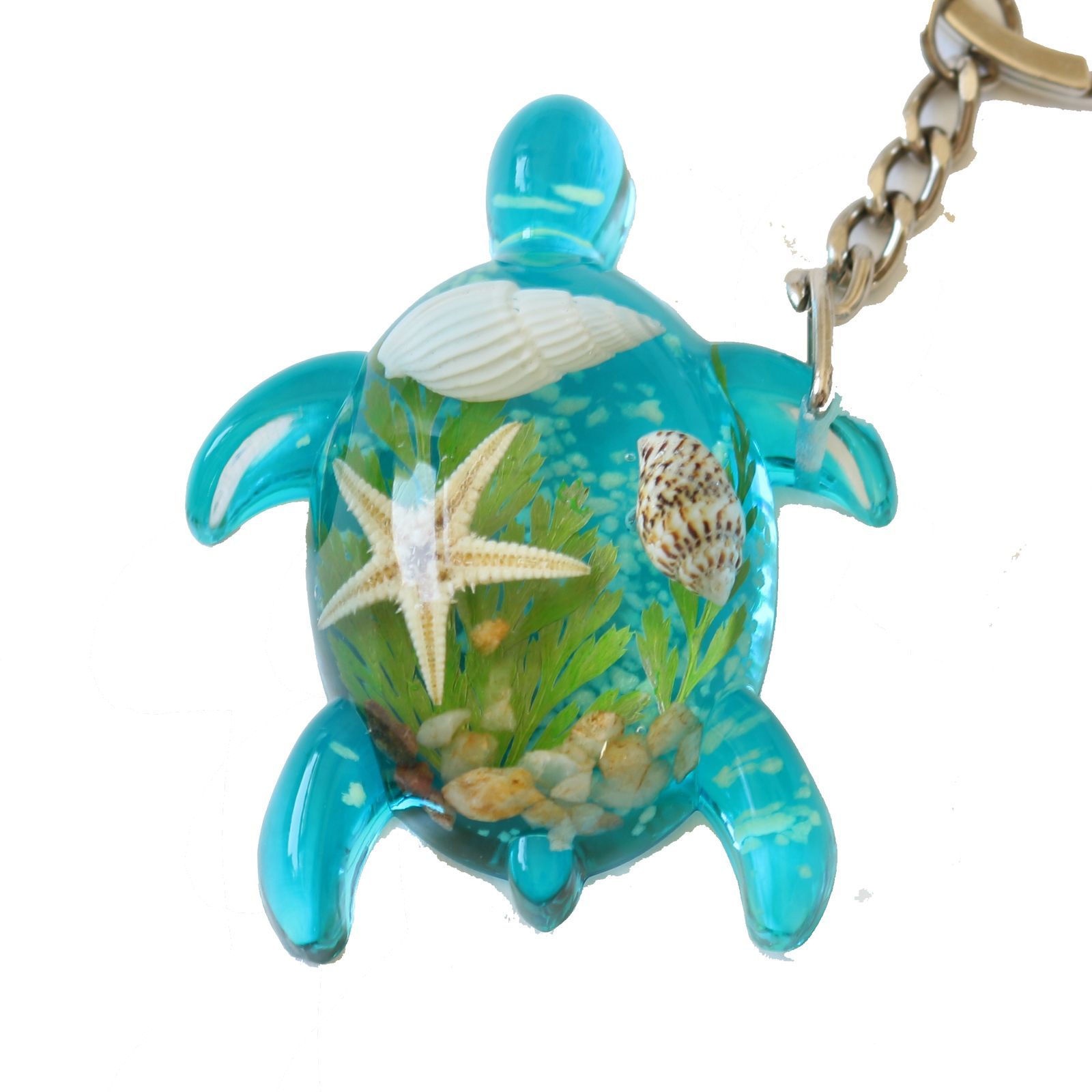 ハワイ キーホルダー かめ カメ 亀 ウミガメ キーホルダー 沖縄