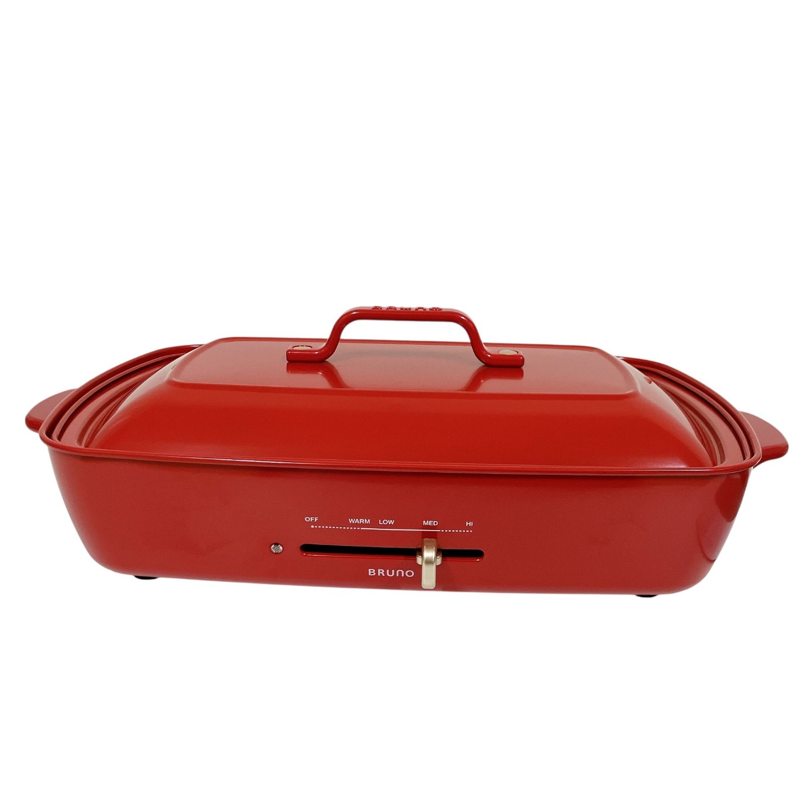 ブルーノホットプレート グランデサイズ レッド ア*ラ様 BRUNO ホット