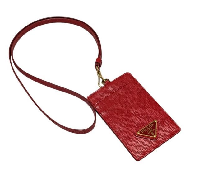 プラダ カードケース サフィアーノ レザー 名刺れ パスケース ロゴ