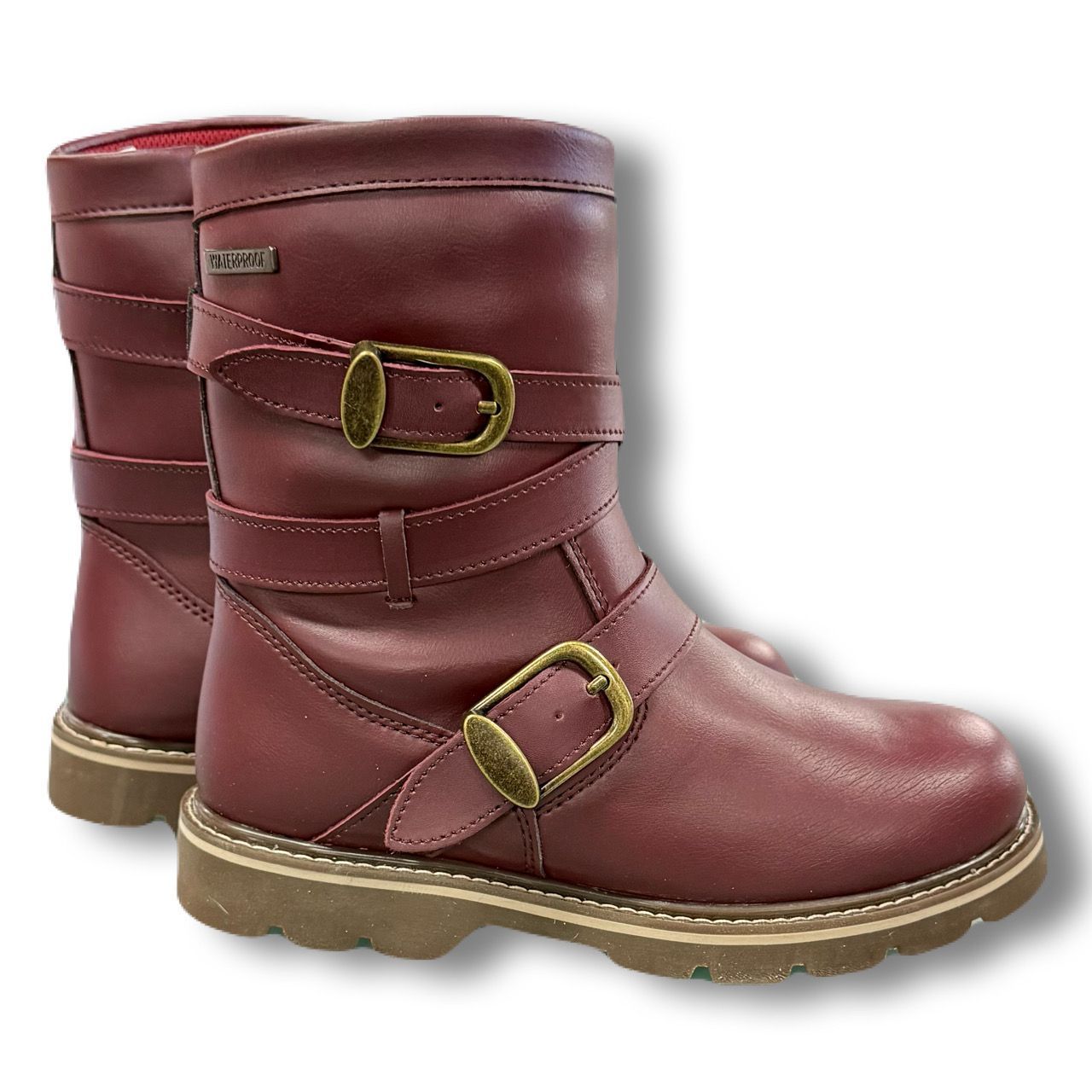 Rosso StyleLad ROB-202 厚底バイクブーツ サイズ23.5 ロッソスタイル