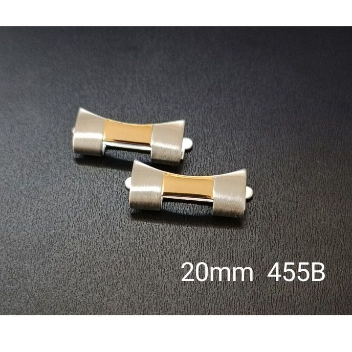 FF455B 腕時計 修理交換用 社外部品 弓カン フラッシュフィット コンビ 20mm オイスターブレスレット用 ロレックス ROLEX 互換パーツ  - メルカリ