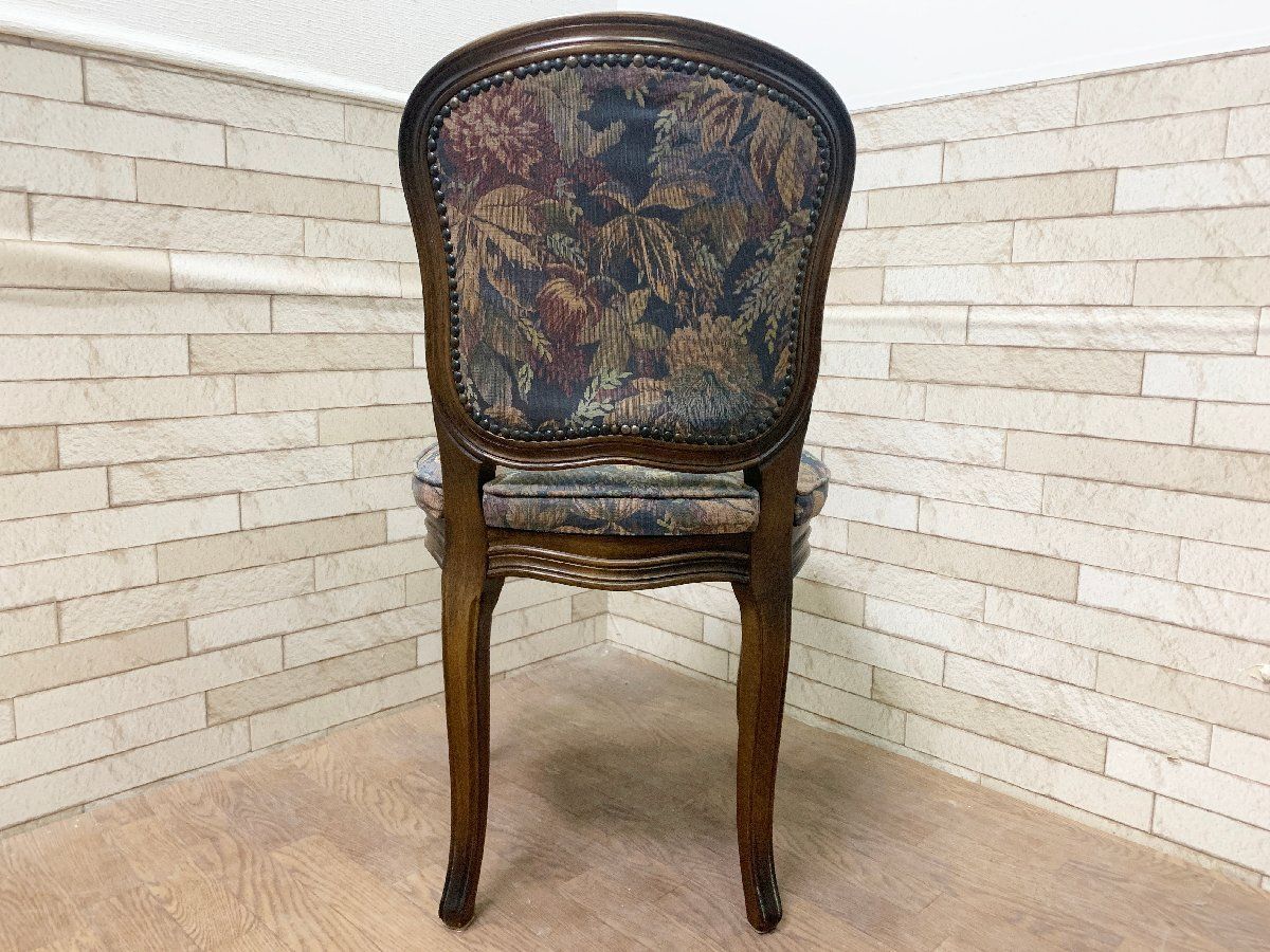 松永工房　ナラ材　イス　チェア　クラシック　アンティーク　　ドレッサーもあります 松永工房 手渡し可 ドレッサー鏡台 イス別売 アンティーク レトロ 大塚