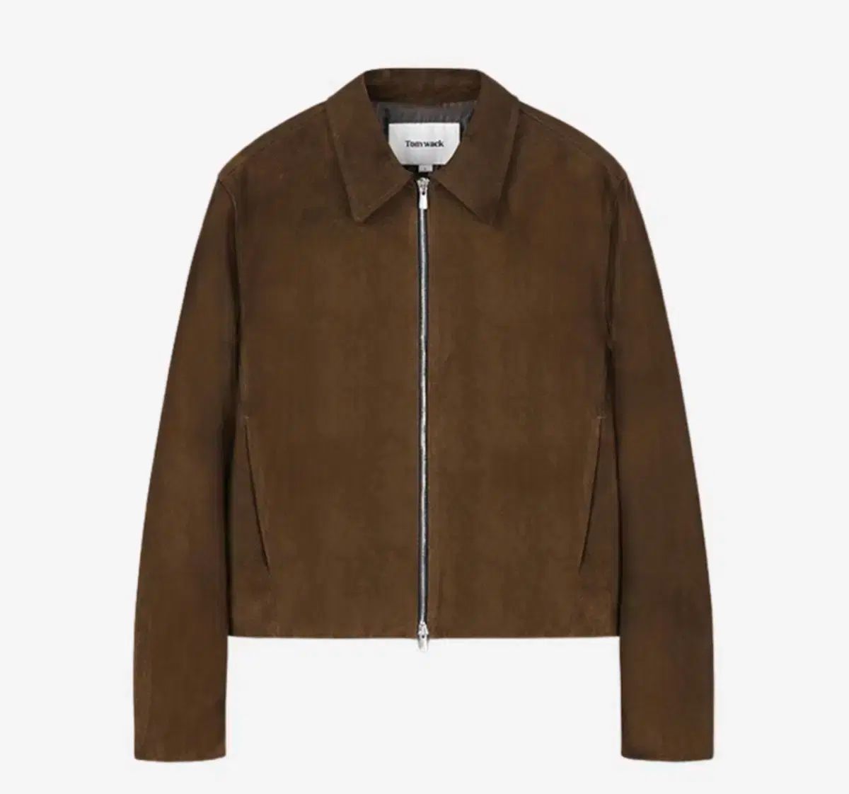 Tonywack 24fw スウェード ブルゾン ジップジャケット オリーブブラウン L