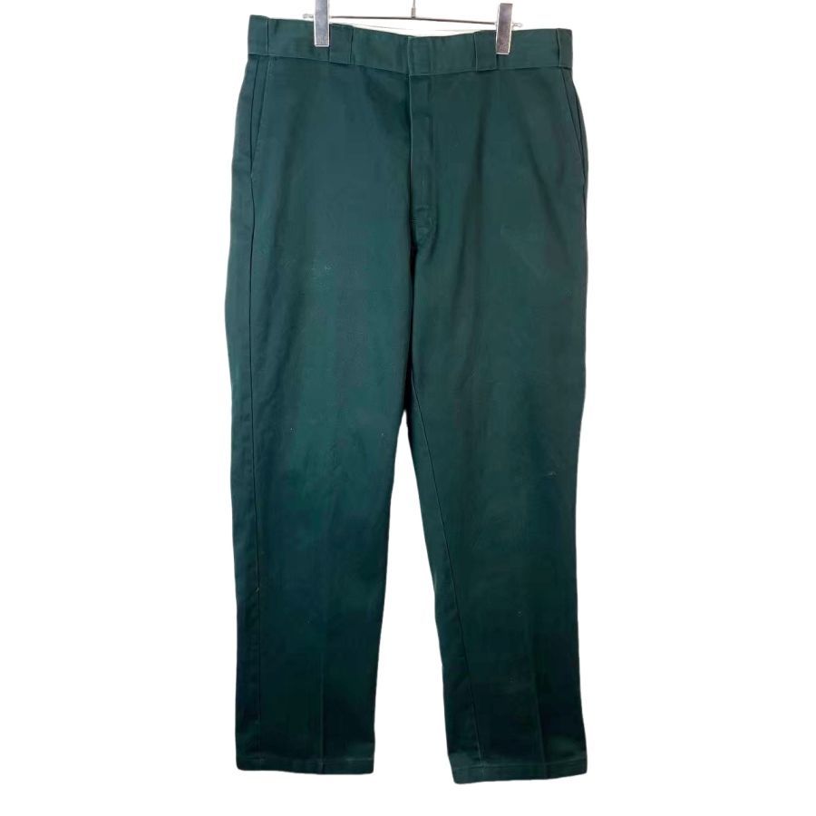 Dickiesディッキーズ874ワークパンツ緑ハンターグリーンフェード