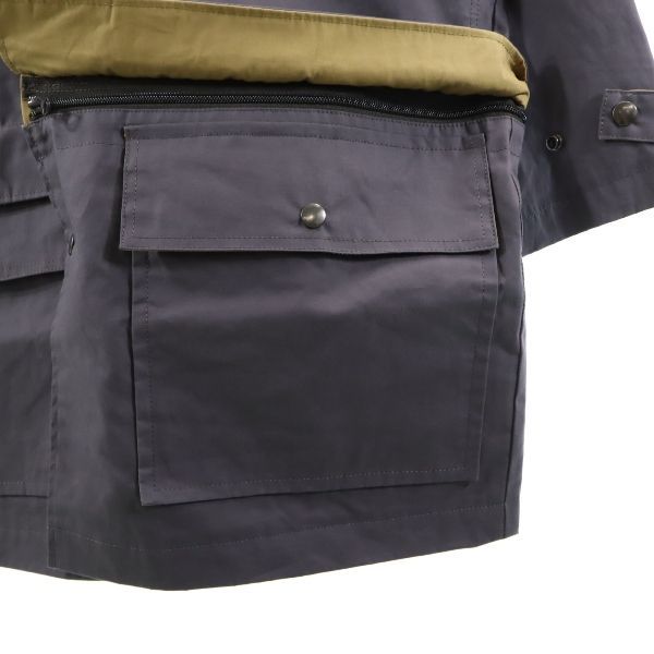 未使用 ジョンブル セパレート コート S グレー Johnbull フード付き