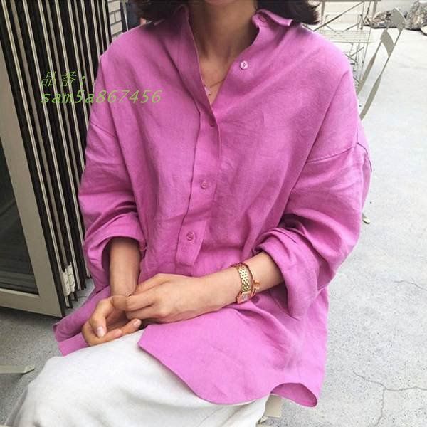 オープンシャツ ゆったり