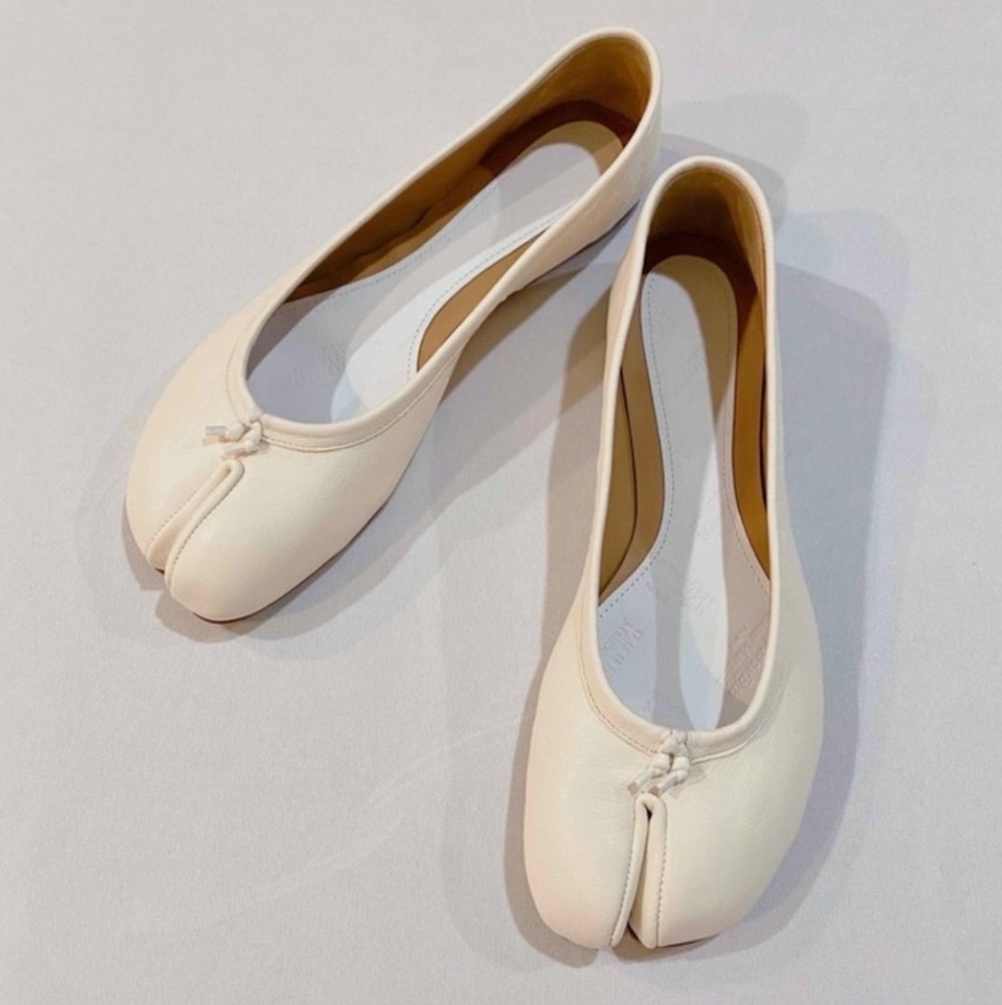 MM6 メゾンマルジェラ NAPPA BALLET SHOES | camillevieraservices.com