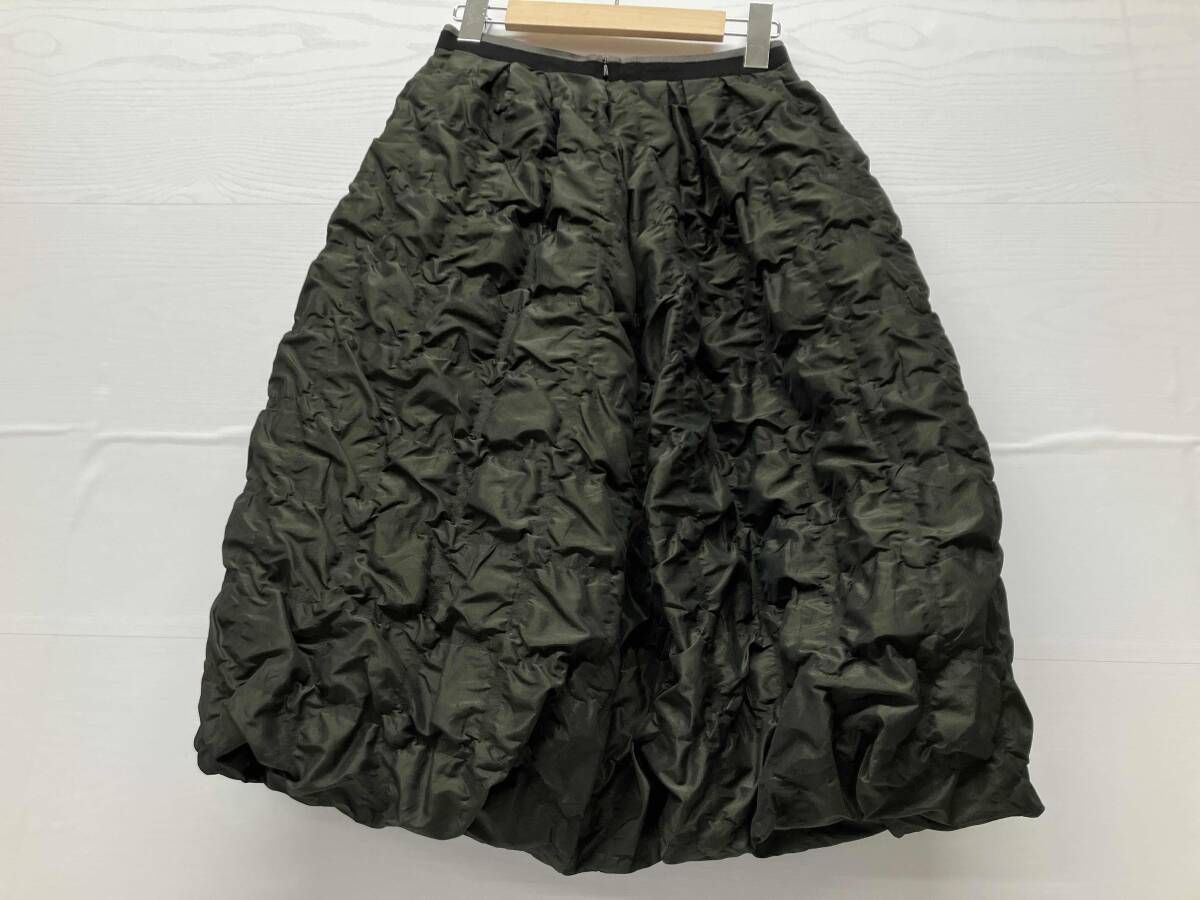 foxey フォクシー 42961-AS0004T Truffe スカート フ ひざ丈 タック 38サイズ ダークグレー 通年