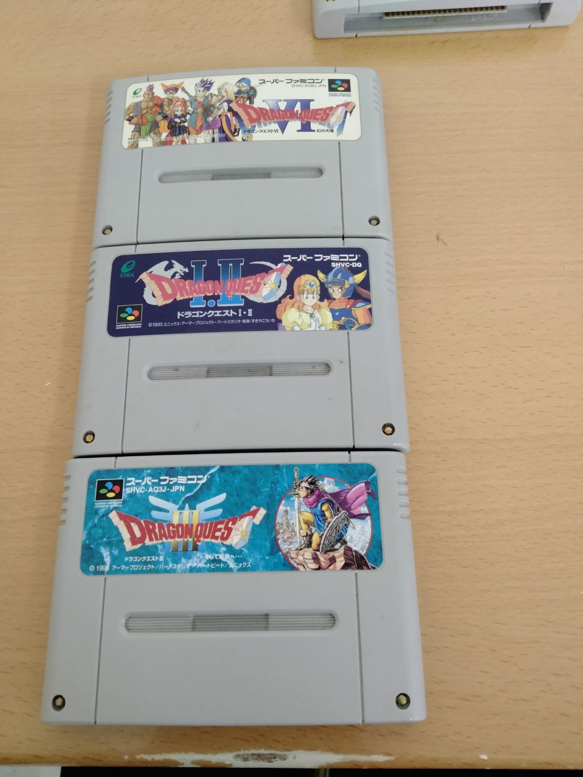 スーパーファミコン ソフト6本 SQUARE エニックス CAPCOM