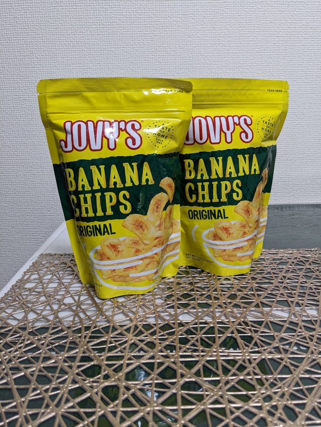 Jovy's Banana Chips 8袋
