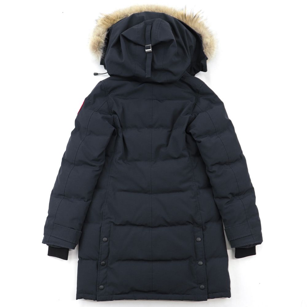 カナダグース Mackenzie Parka 2302JL マッケンジーパーカ ダウンジャケット レディース ネイビー S コヨーテファー  CANADA GOOSE - メルカリ