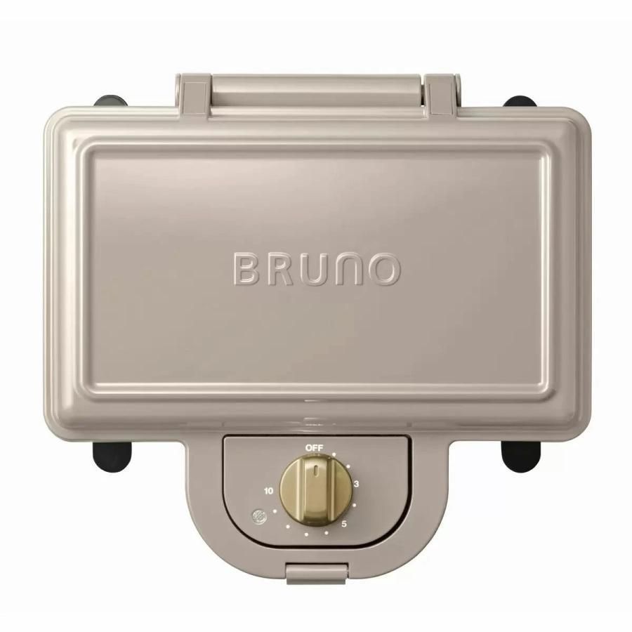 BRUNO ブルーノ ホットサンドメーカー ダブル グレージュ BOE044-COGRG