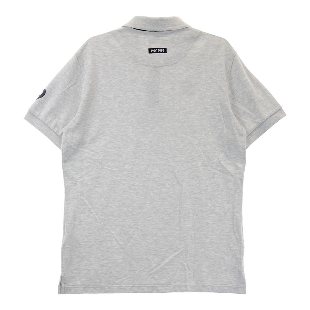 サイズ 6 PEARLY GATES パーリーゲイツ モデル 半袖ポロシャツ グレー系 240101464492 ゴルフウェア メンズ ストスト