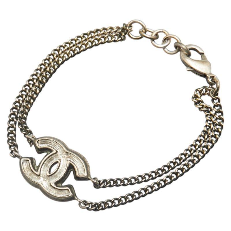 シャネル ココマーク シルバー メタル レディース CHANEL 1-0210940
