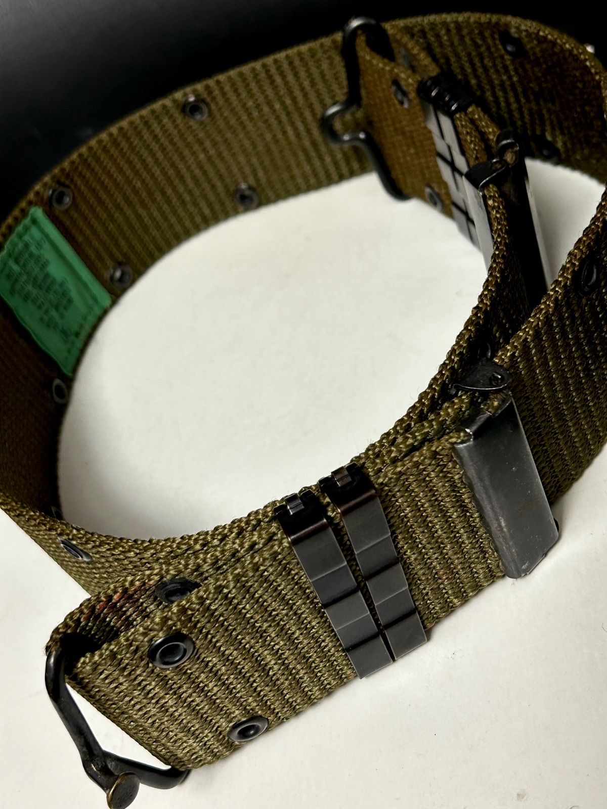 パンキッシュ米軍実物ヴィンテージ期78年製金具ホールドBANDOLIERベルト