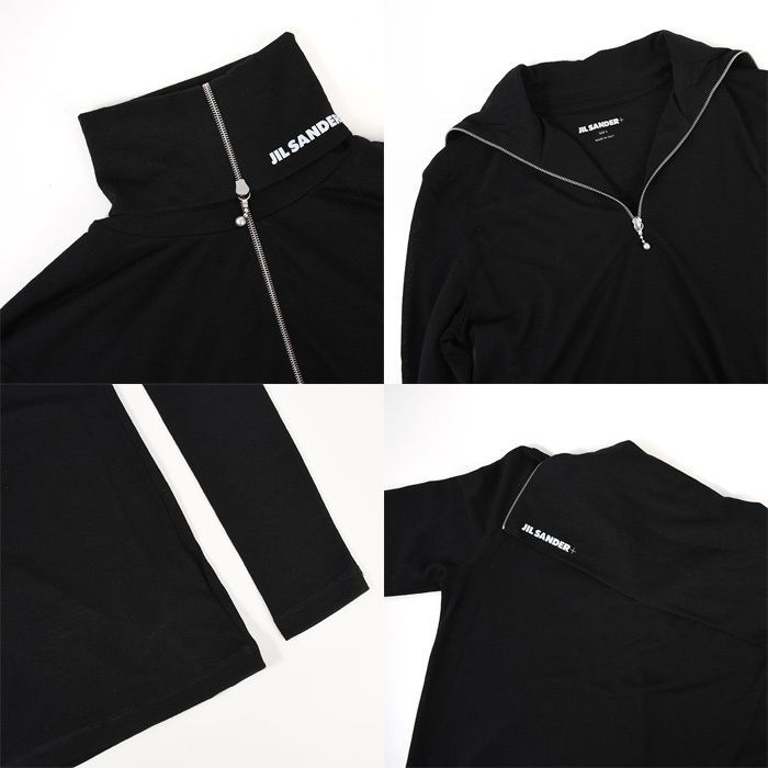 JILSANDER ジルサンダー トップス カットソー ジップアップTシャツ