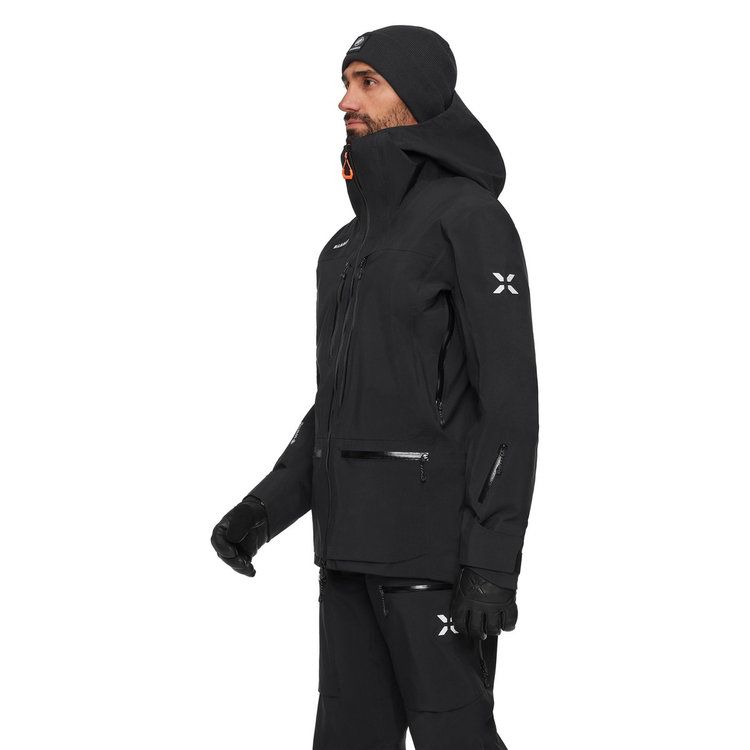  25秋冬 マムート MAMMUT メンズ アイガー フリー プロ ハードシェル フーデッド ジャケット 1010 30331 防水 GORE TEX Pro ゴアテックスプロ パーカー フード付き 登山 アルパインクライミング レインジャケット 雨具 レインウェア