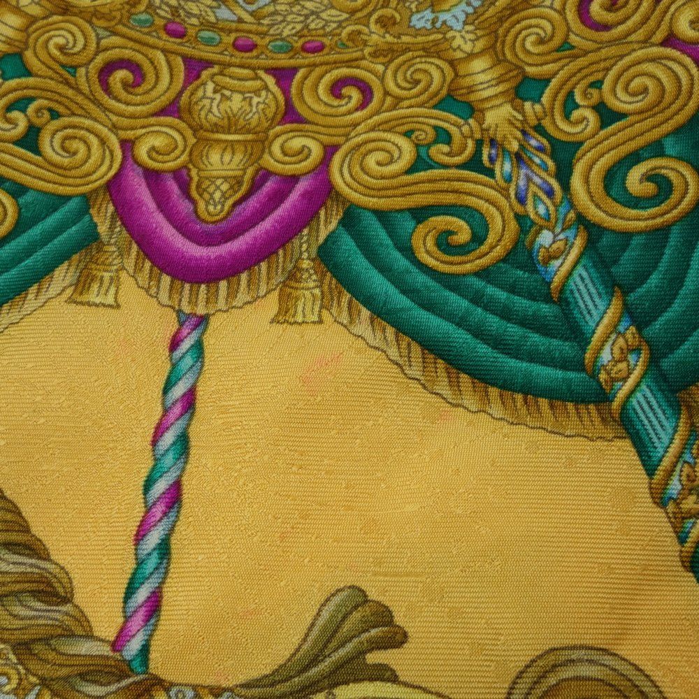 HERMES エルメス スカーフ カレ90 LUNA PARK 遊園地 シルク