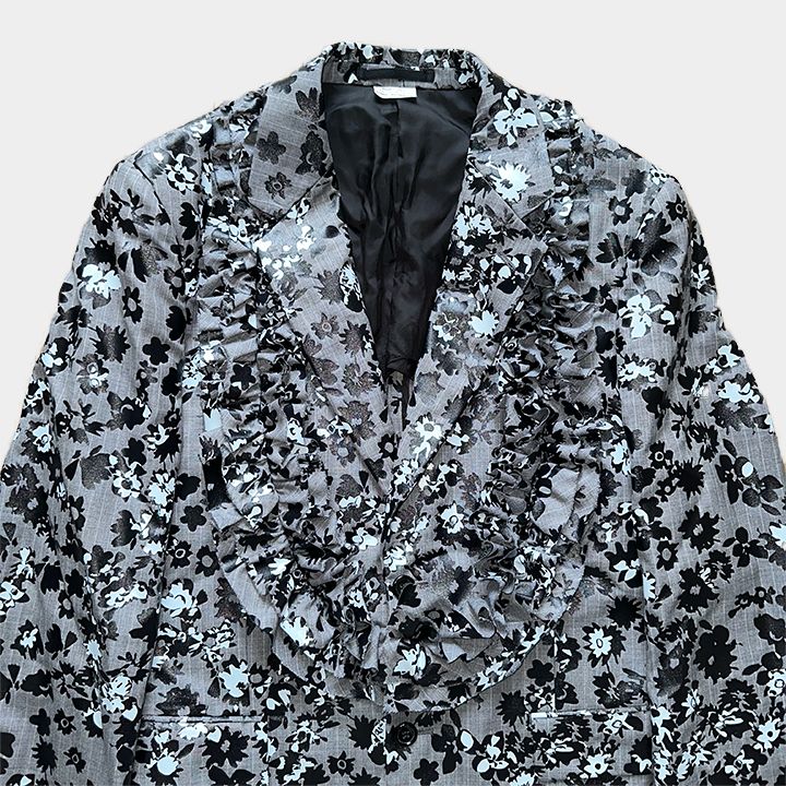 未使用　22SS コムデギャルソン オムプリュス 花柄ジャケット omme des garçon homme plus (コムデギャルソンオムプリュス