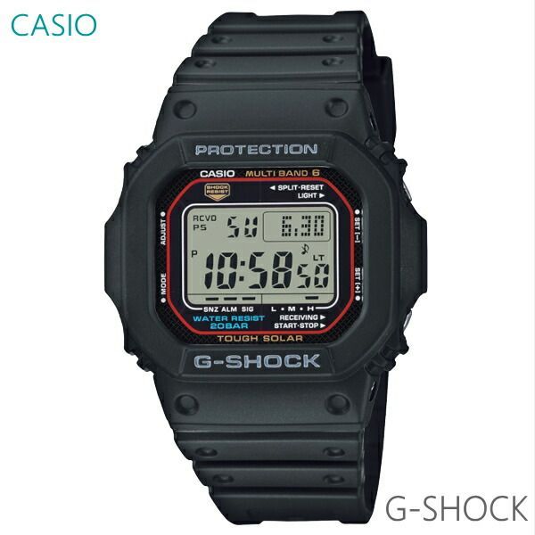 メンズ 腕時計 カシオ G-SHOCK ソーラー 電波 GW-M5610U-1JF 正規品 