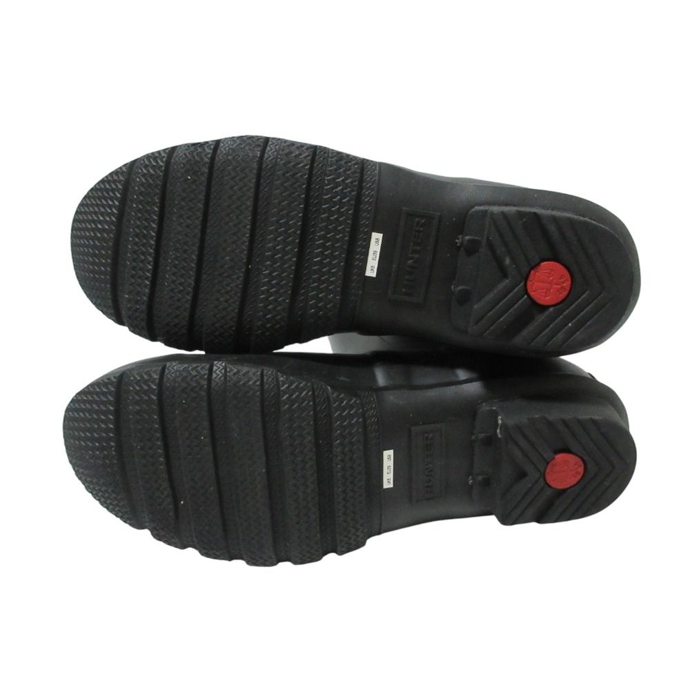 新品 未使用 HUNTER ブラック ロングブーツ UK6 エーグル（AIGLE）（レディース）ミリカ ラバーブーツ ZZFNB66