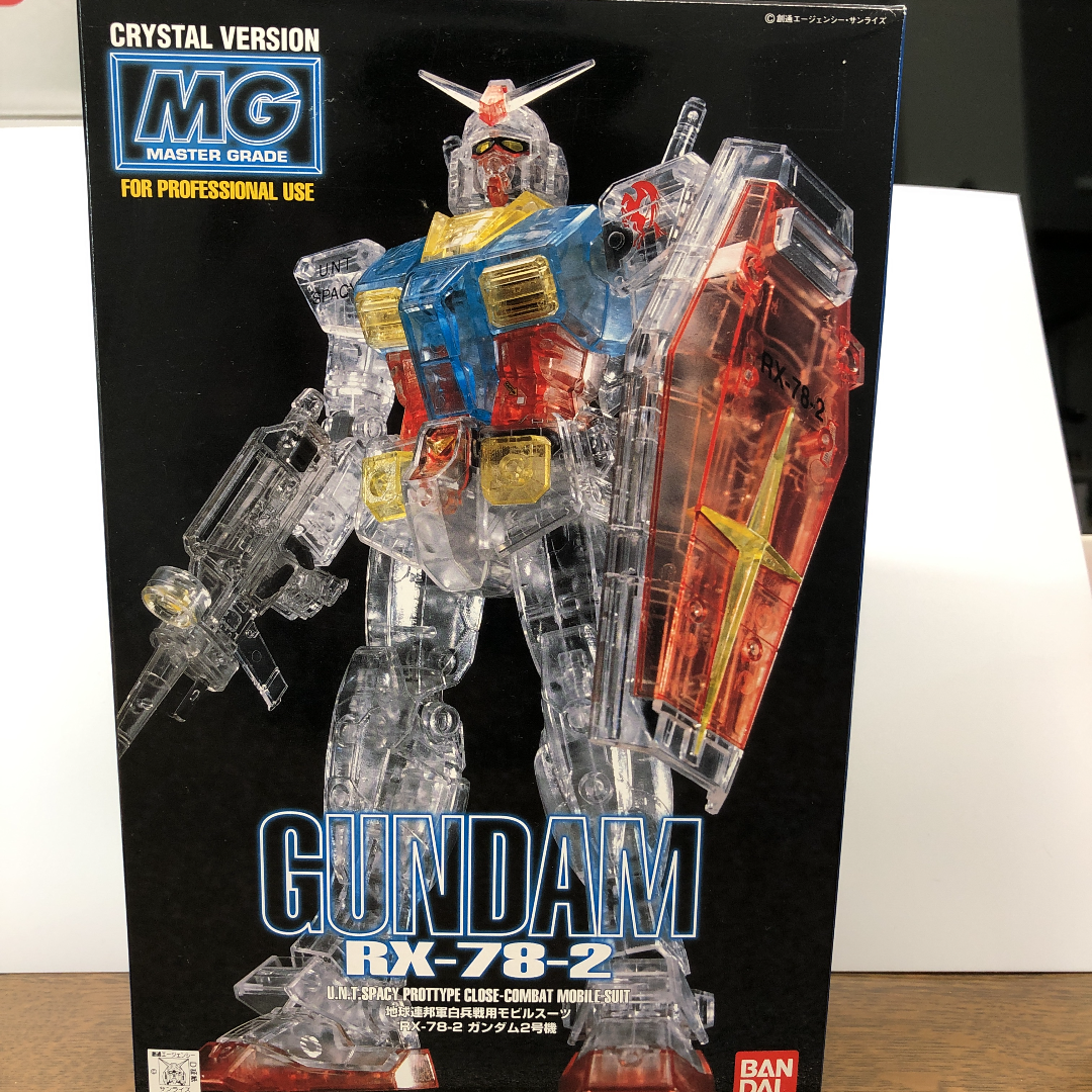 新品】ガンプラ ＭＧ クリスタルバージョン RX-78-2 ガンダム【未組立】-