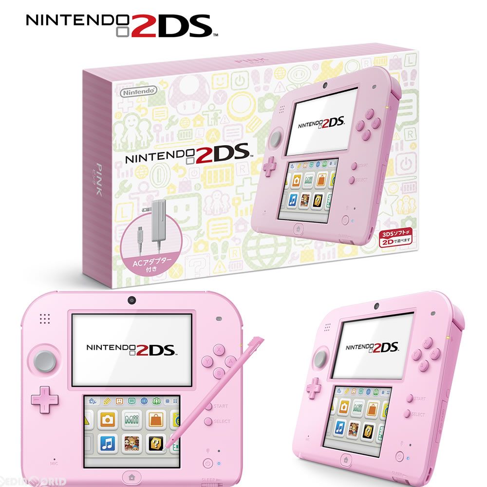 本体)ニンテンドー2DS ピンク(FTR-S-PBAA) 任天堂 【公式通販】