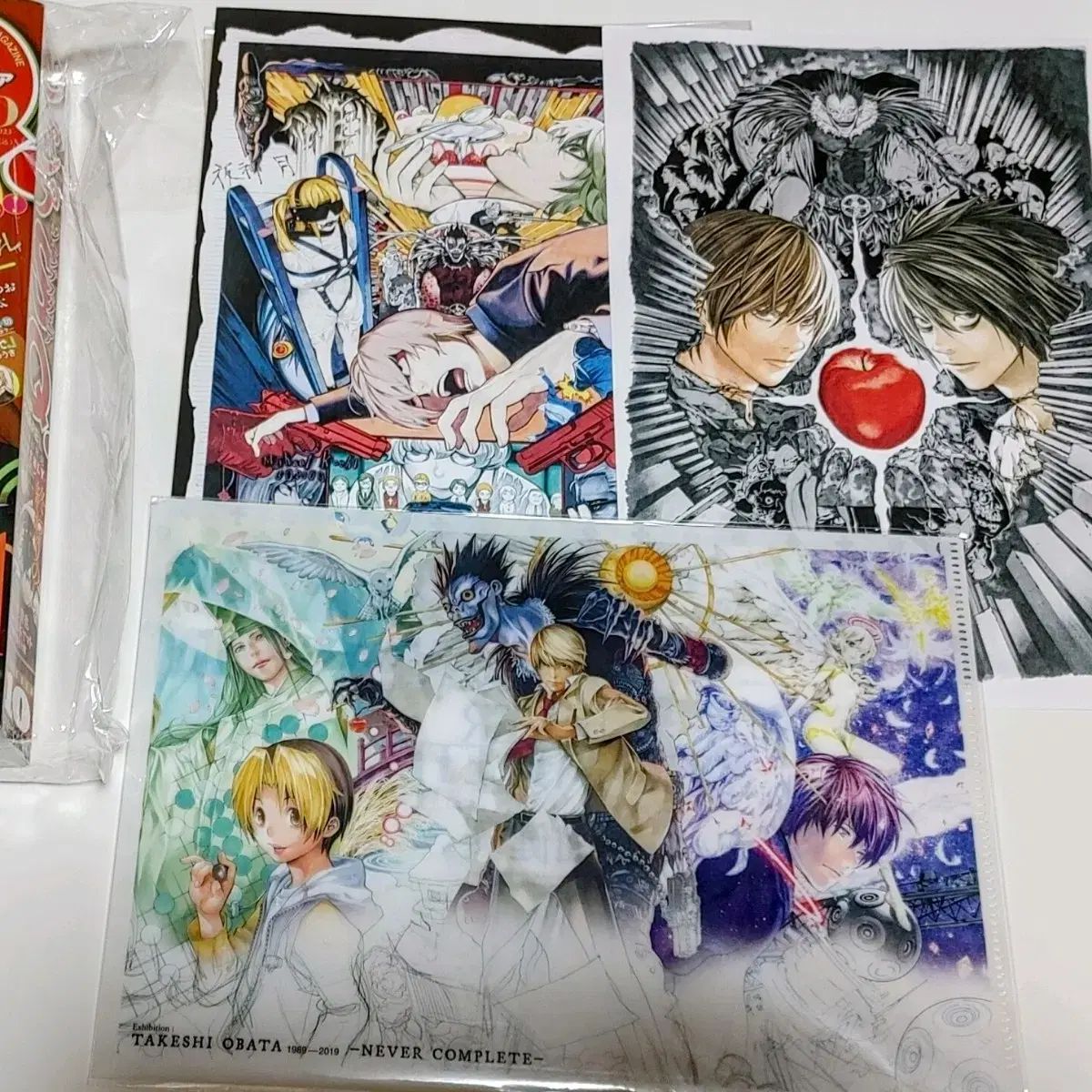 DEATH デスノート - 完全 NOTE』『バクマン。』タッグの新作、11月より『ジャンプSQ 月号 ジャンプSQ. ジャンプスクエア DEATH NOTE(デスノート) カラー複製原画 + クリアファイル