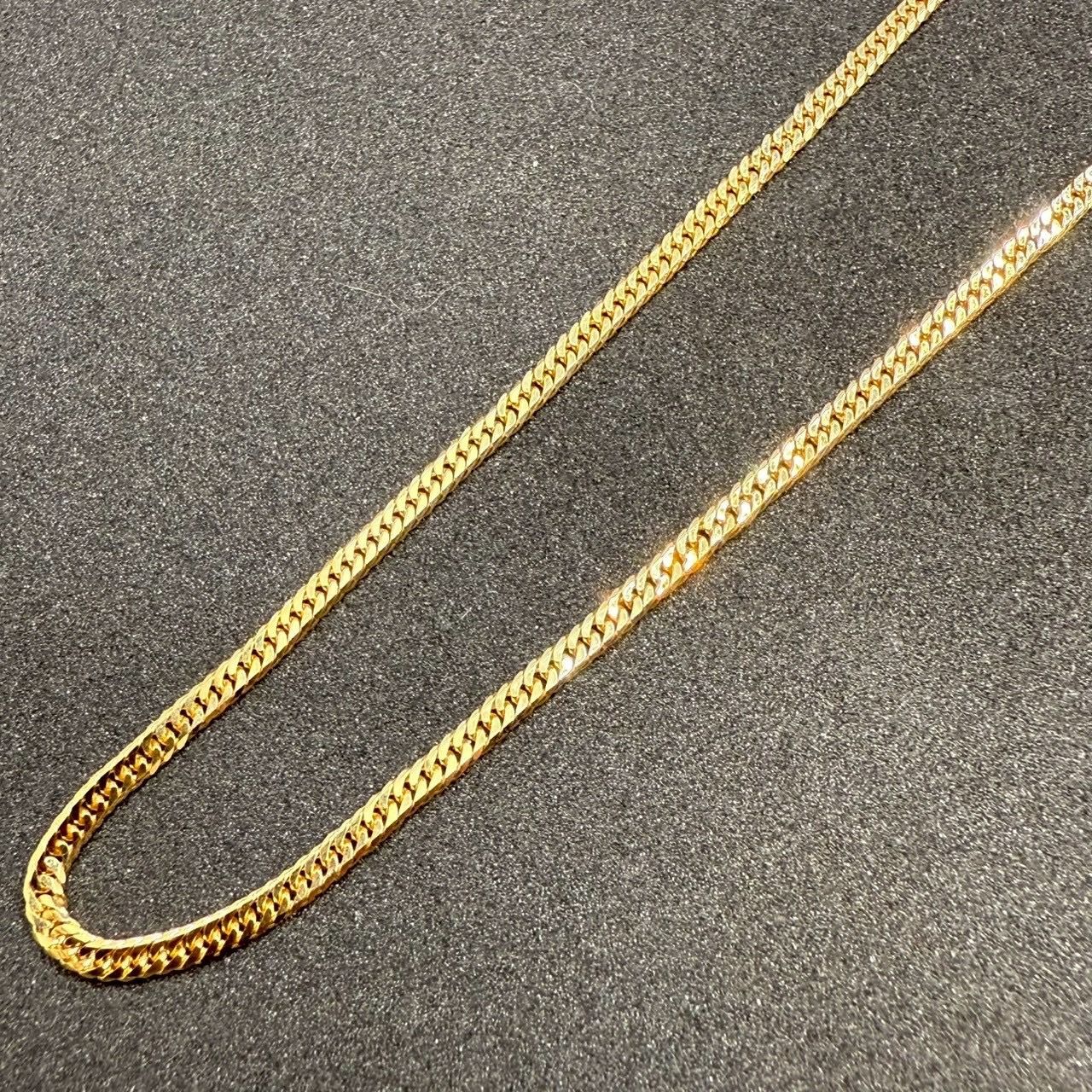 K18 喜平 ネックレス 6面ダブル 55cm 11.4g 金無垢 メンズ レディース 