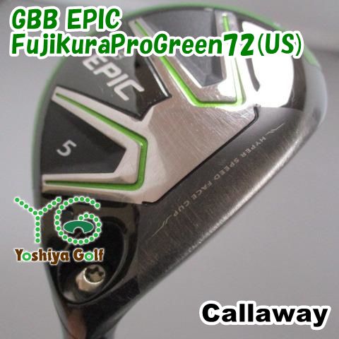 通販限定□ フェアウェイウッド キャロウェイ GBB EPIC/FujikuraProGreen72(US)/S/18[117113] - メルカリ