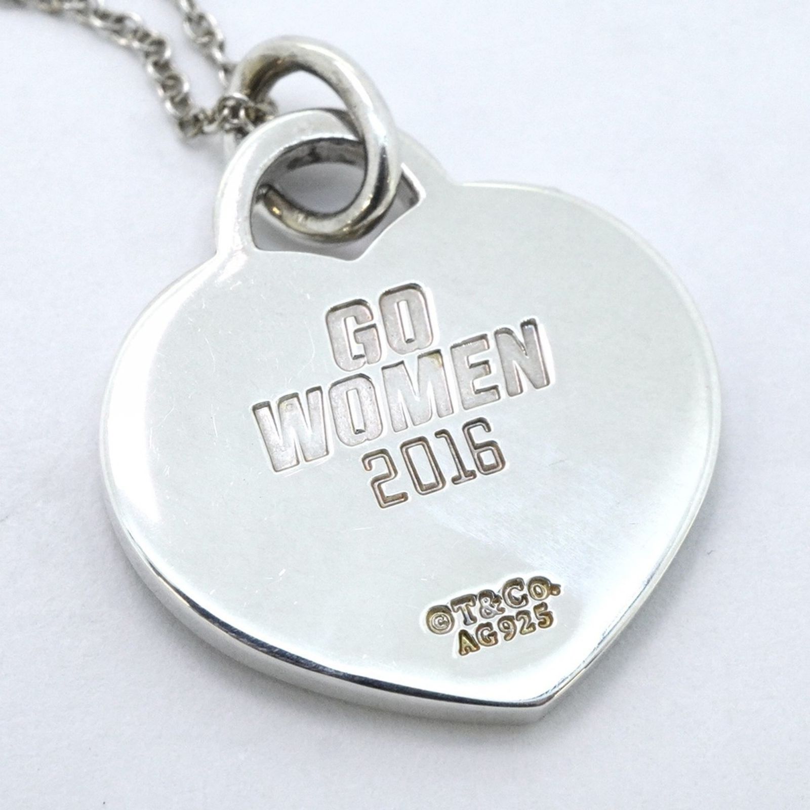 Tiffany & Co. ハート型ネックレス GO WOMEN 2016 Tiffany & Co. ハート型ネックレス GO WOMEN 2016 - メルカリ