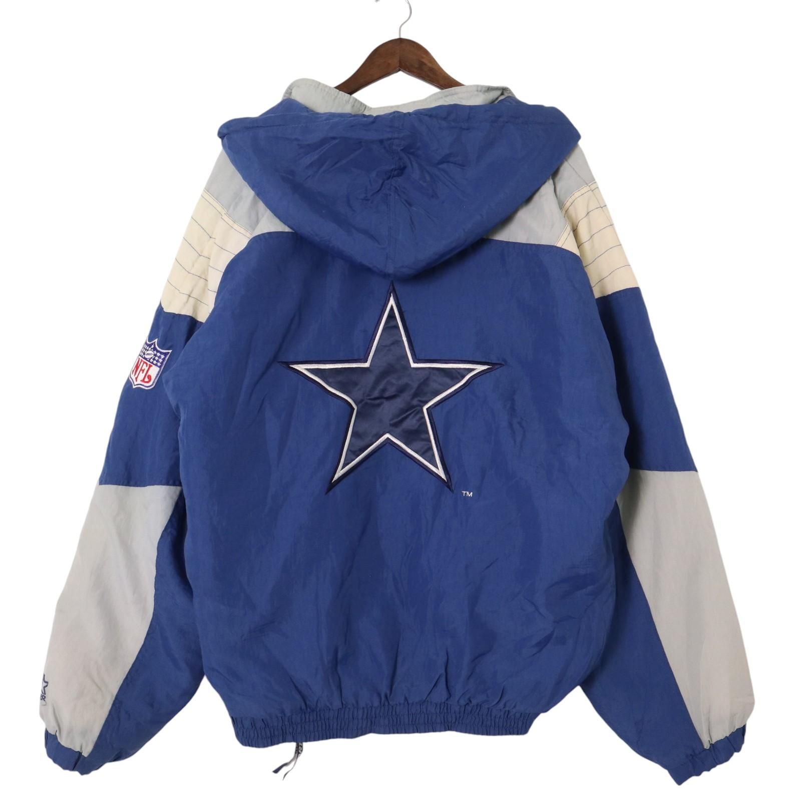 90年代 STARTER スターター NFL ダラス・カウボーイズ スタジアムジャケット プロチーム ブルー (メンズ L) 中古 古着 A2145  - メルカリ