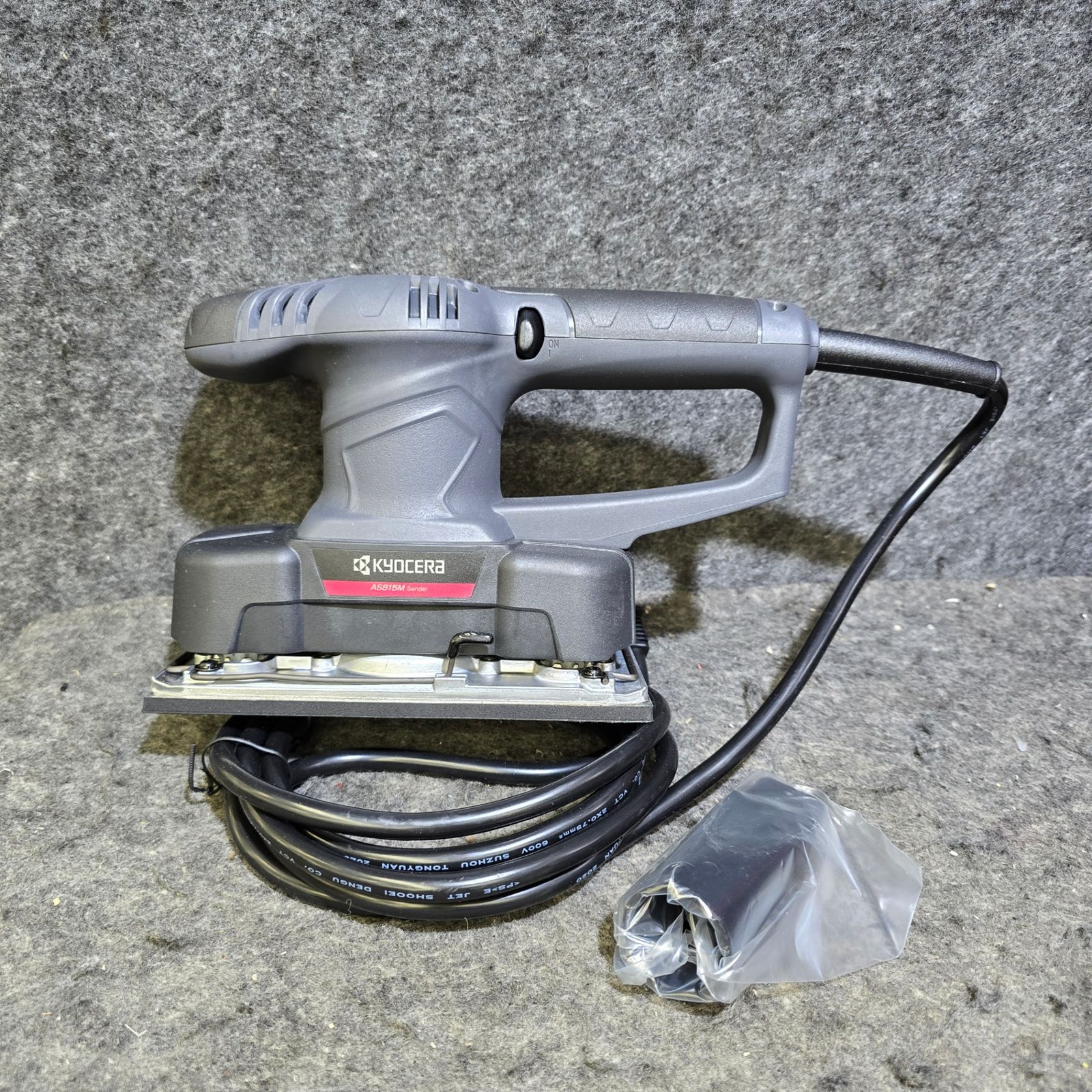 未使用 RYOBI サンダー S-815M リョービ 電動 工具 O3698552 RYOBI サンダー S-815S リョービ サンダ マジック式（クランプ式も使用