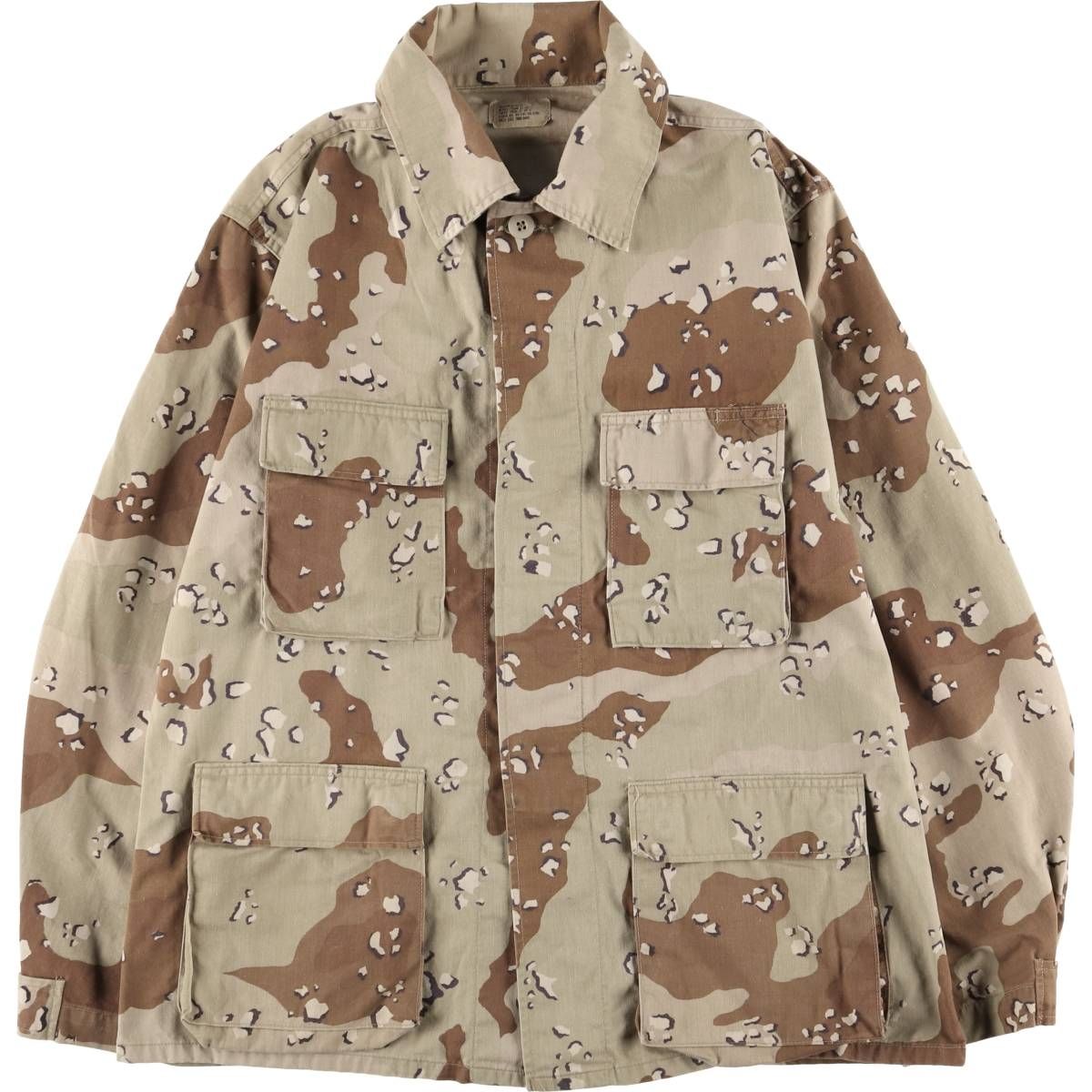 古着 90年代 米軍実品 迷彩柄 6C デザートチョコチップカモ B.D.U