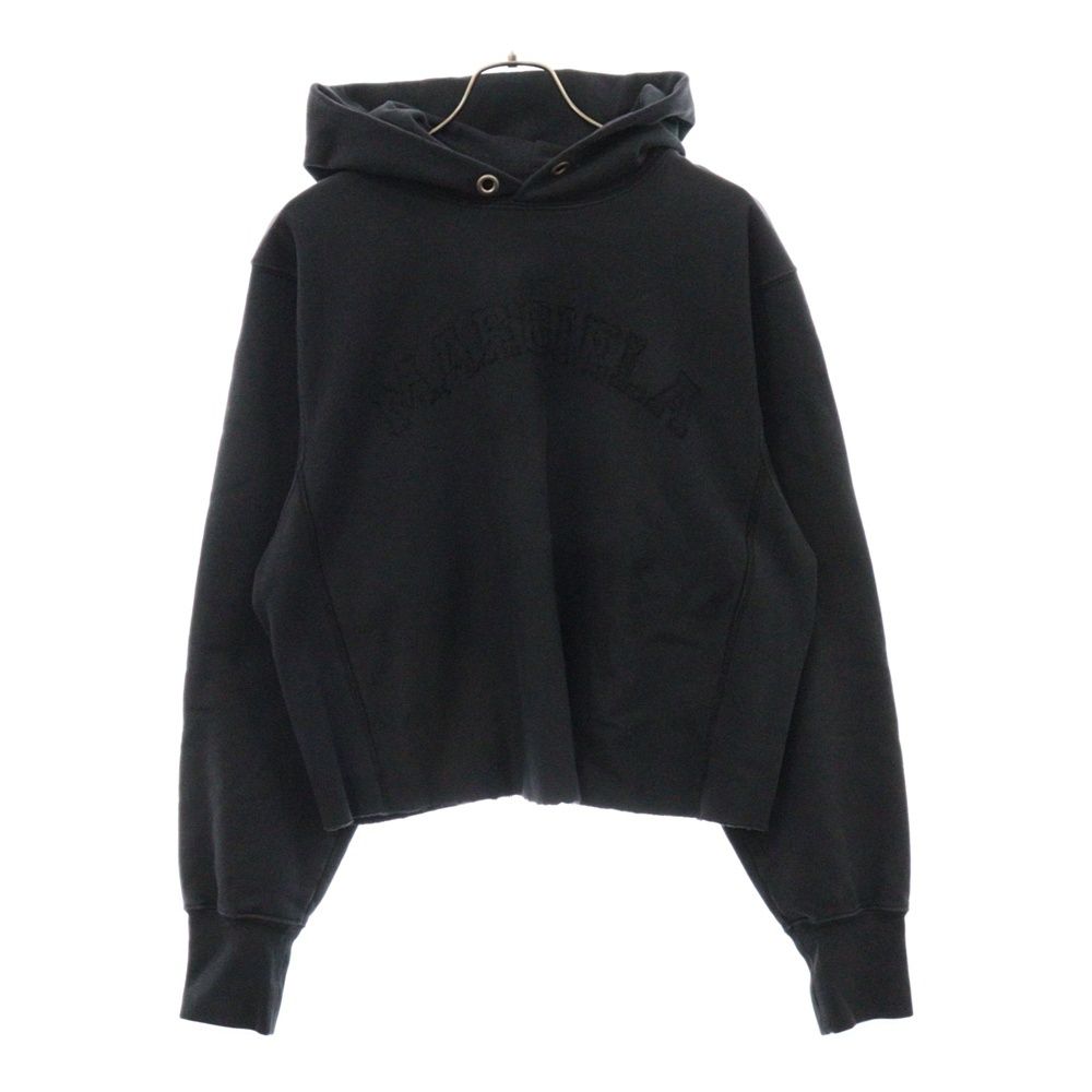 Maison Margiela 1 メゾンマルジェラ 23SS Embroidery Pullover Hoodie エンブロイダリー プルオーバー フーディー パーカー レディース S51GU0124 S25520 ブラック調 Maison Margiela 1 (メゾンマルジェラ) 23SS Embroidery