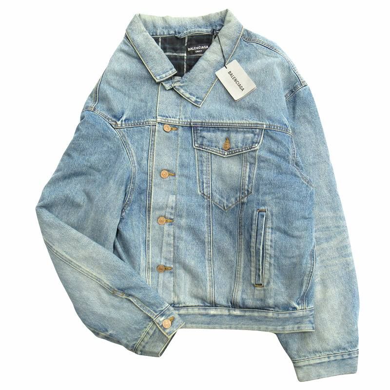 インディゴブルー】変形Gジャン ZUCCa 変形 デニムジャケット