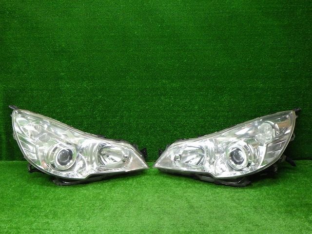 スバル BR9 BM9 レガシィ ヘッドライト 左右 HID 100-20061 5J 