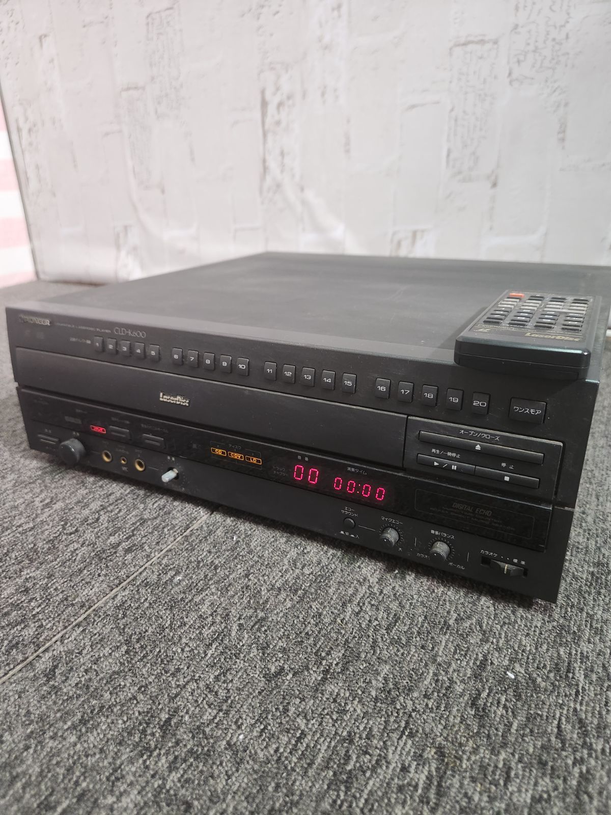 パイオニア CLD-K600 Pioneer レーザーディスク プレーヤー レーザー 
